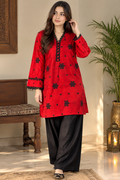 Aabroo Pret – 2PC Ready-to-Wear Embroidered Suit